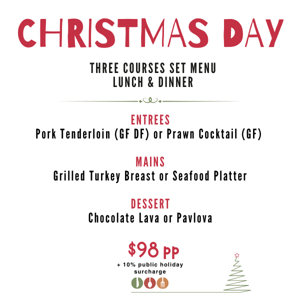 Christmas Day Set Menu only v7a